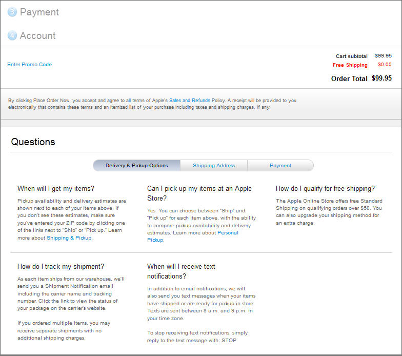 FAQ-sections